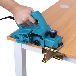 Handheld Planer Portable Electric Wood Planer Hand Held Woodworking Power Tool for Home Furniture Wood Planer Woodworking Tool