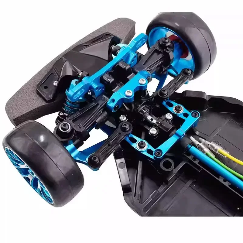 Nuovo Set di ammortizzatori in lega di alluminio da 2 pezzi per Tamiya TT-01 TT01 TT-02 TT02 1/10 parti di aggiornamento per auto RC