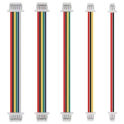 JST SH1.0 connettore per cavo Jack da femmina a femmina da 1.0mm doppia spina JST 1.0 connettore a 2/3/4/5/6 Pin terminale presa 28AWG