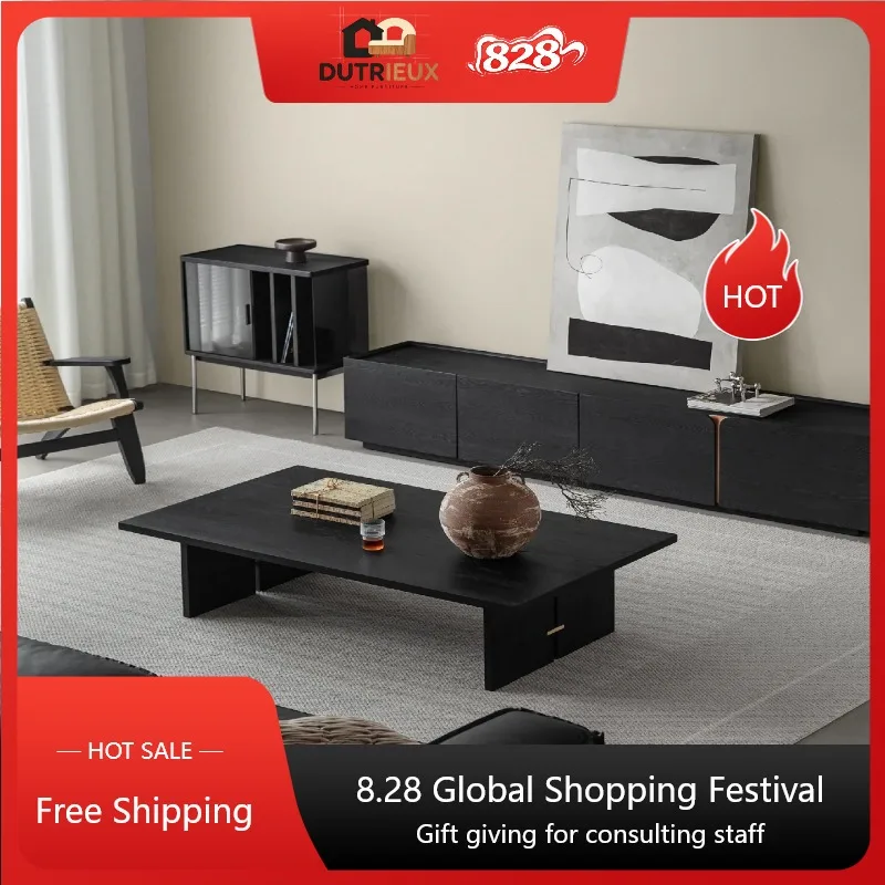 Classy Black Coffee Tables Design Decoration Salon Living Room Coffee Tables Corner Bauhaus Vintage Mesa De Centro Furniture