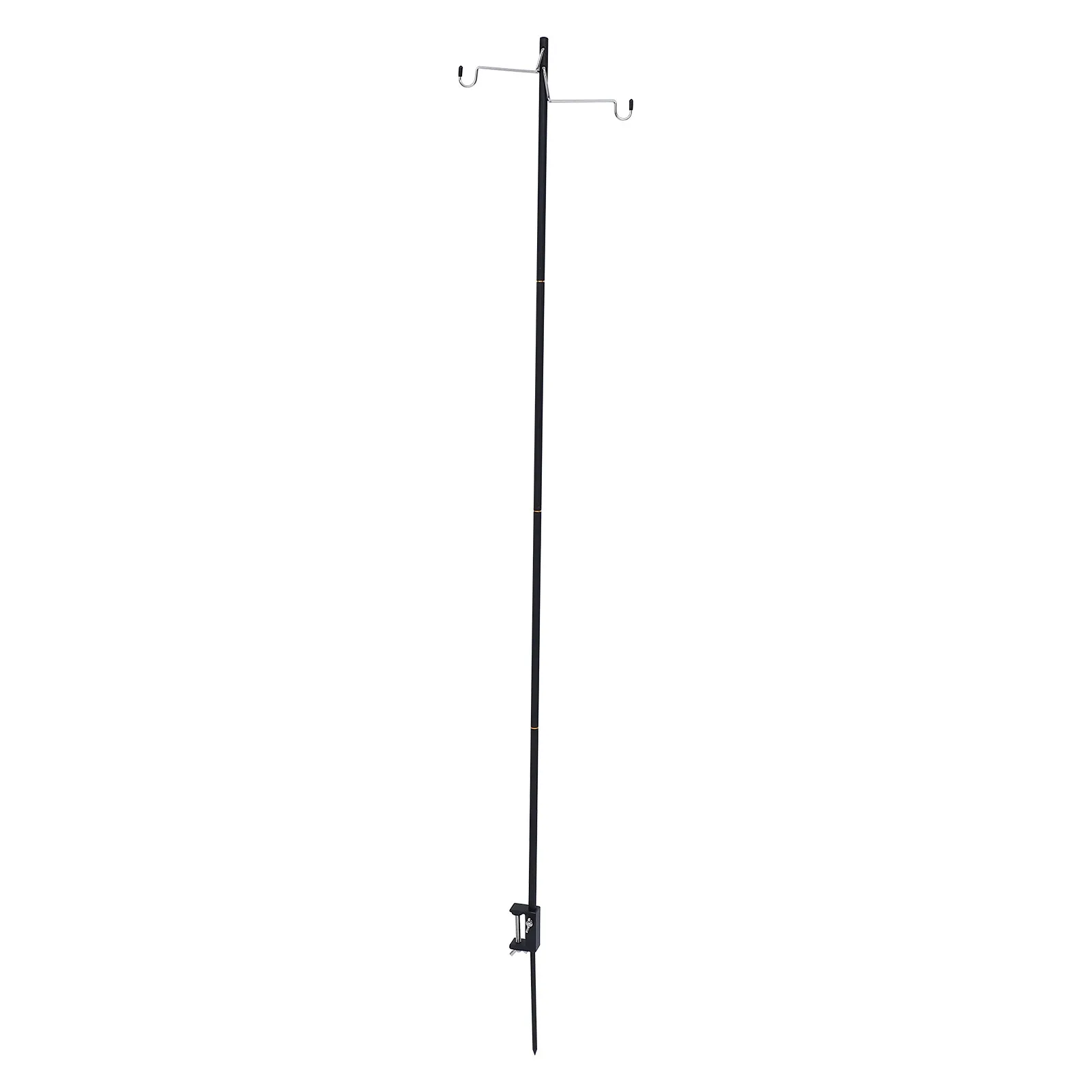 1Set Multi Functional Lamp Stand Folding Outdoor Light Bracket Heavy Duty Metal Lamp Support for Camping Supplies Lantern