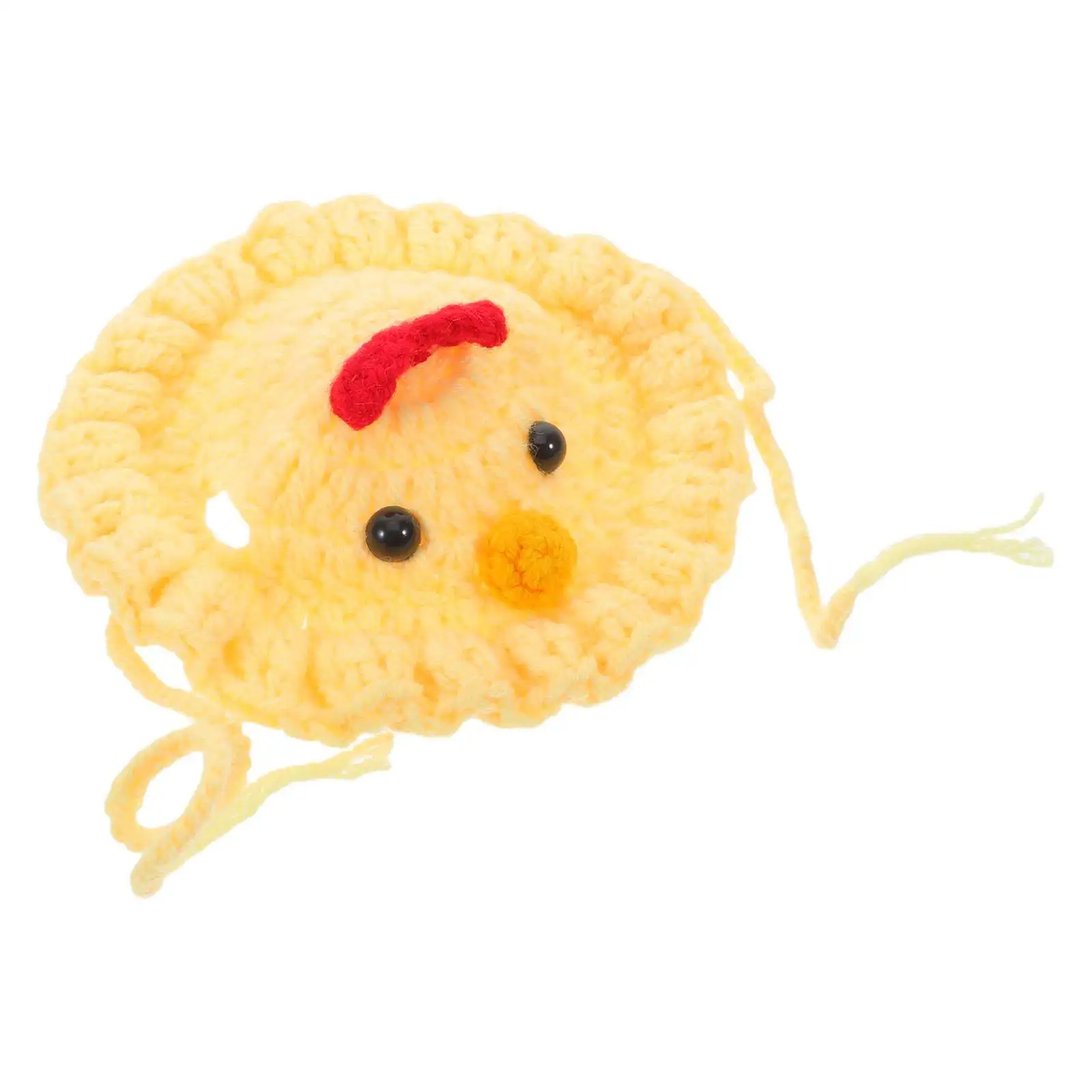 Mini Bunny Knitted Hat for Small Pets Hamster Guinea Pig Reptile Bearded Dragon Lizard Snake Chameleon Easter Party Photo Prop