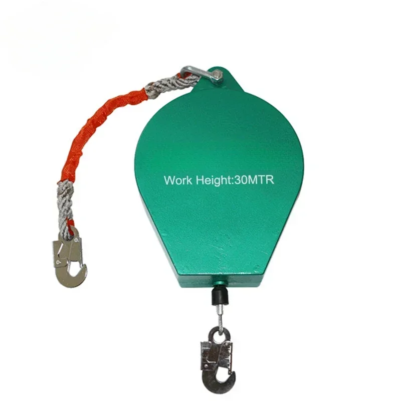 Industrial speed difference automatic controller high altitude operation protection self locking steel rope fall arrester Hot sa