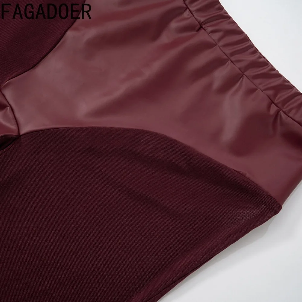 FAGADOER Fashion Bodycon Shorts Women Mesh Stitching Body Shaping Butt Lifter Thin Five Quarter Pants Female Bottoms Sportwear