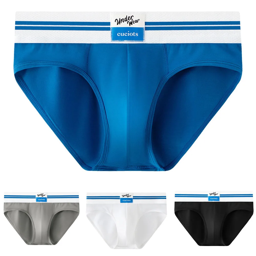 

Comfortable Mens Modal Briefs Underwear Mid Rise with Breathable Fabric and U Pouch Support for All Day Wear Underpants
