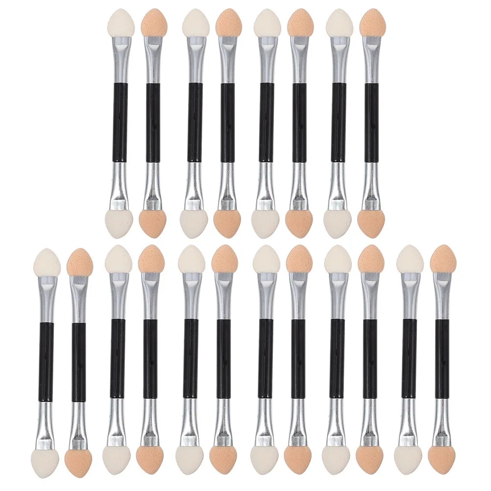 30 قطعة من أدوات وضع ظلال العيون على الوجهين، أعواد ظلال عيون مدمجة، ملحقات مكياج مريحة للمحترفين