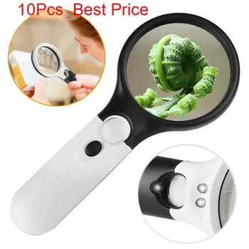 10 best sales LED 조명이 달린 돋보기 - №4