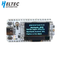 Heltec Meshtastic Wifi LoRa 32 V3 con Carcasa V4 ESP32 Oled SX1262 Pantalla OLED Azul de 0.96 Pulgadas, Placa de Desarrollo para Arduino