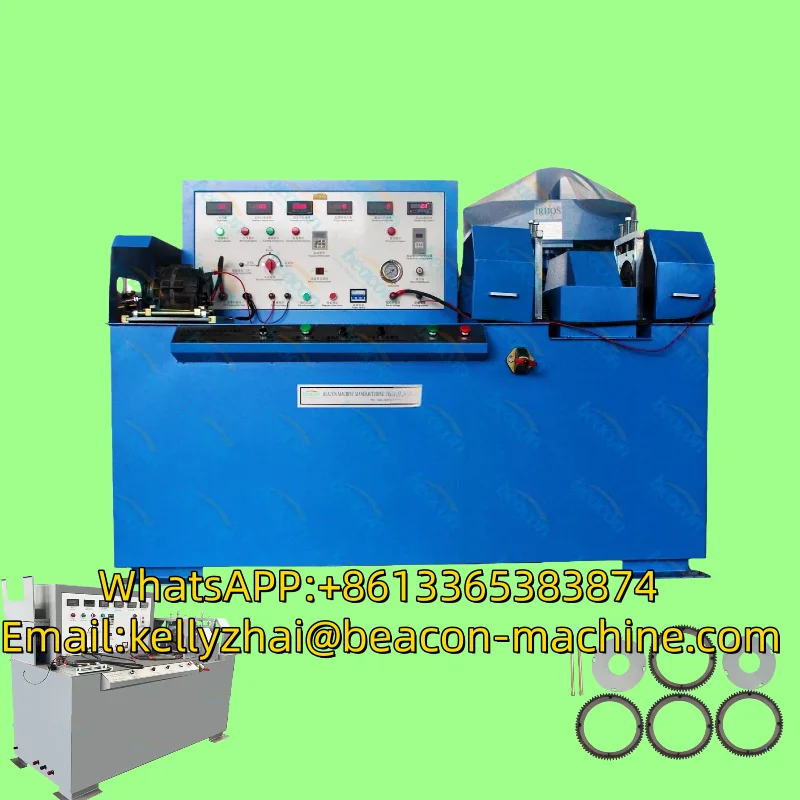 Automobile Generator Tester High Power Starter Motor Test Bench with PLC Alternator Testing Equipment