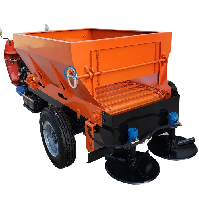 hot sale 10 cubic meters side throw manure/sand/organic fertilizer spreader