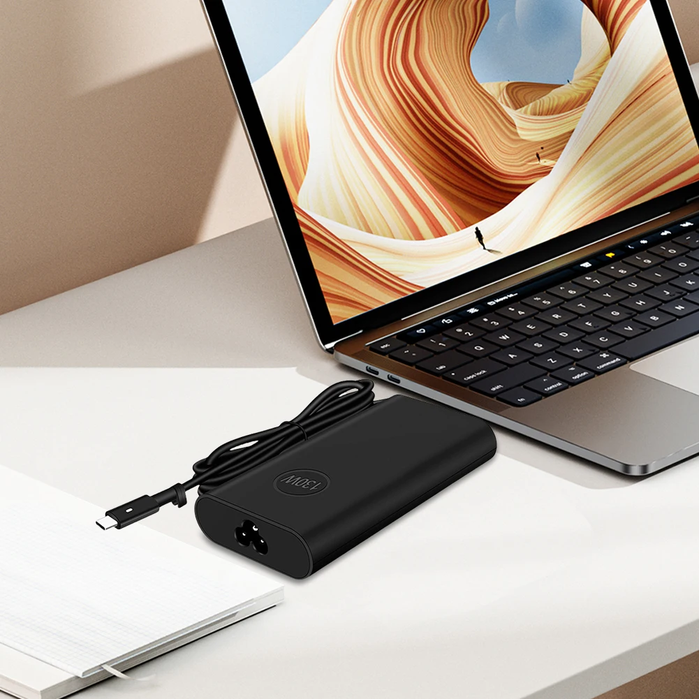 Адаптер для ноутбука USB C типа C, 130 Вт, адаптер переменного тока 20 В, 6,5 А для ноутбука Dell XPS 15 9500 9510 9520 для Dell Precision 5550 5750 3560