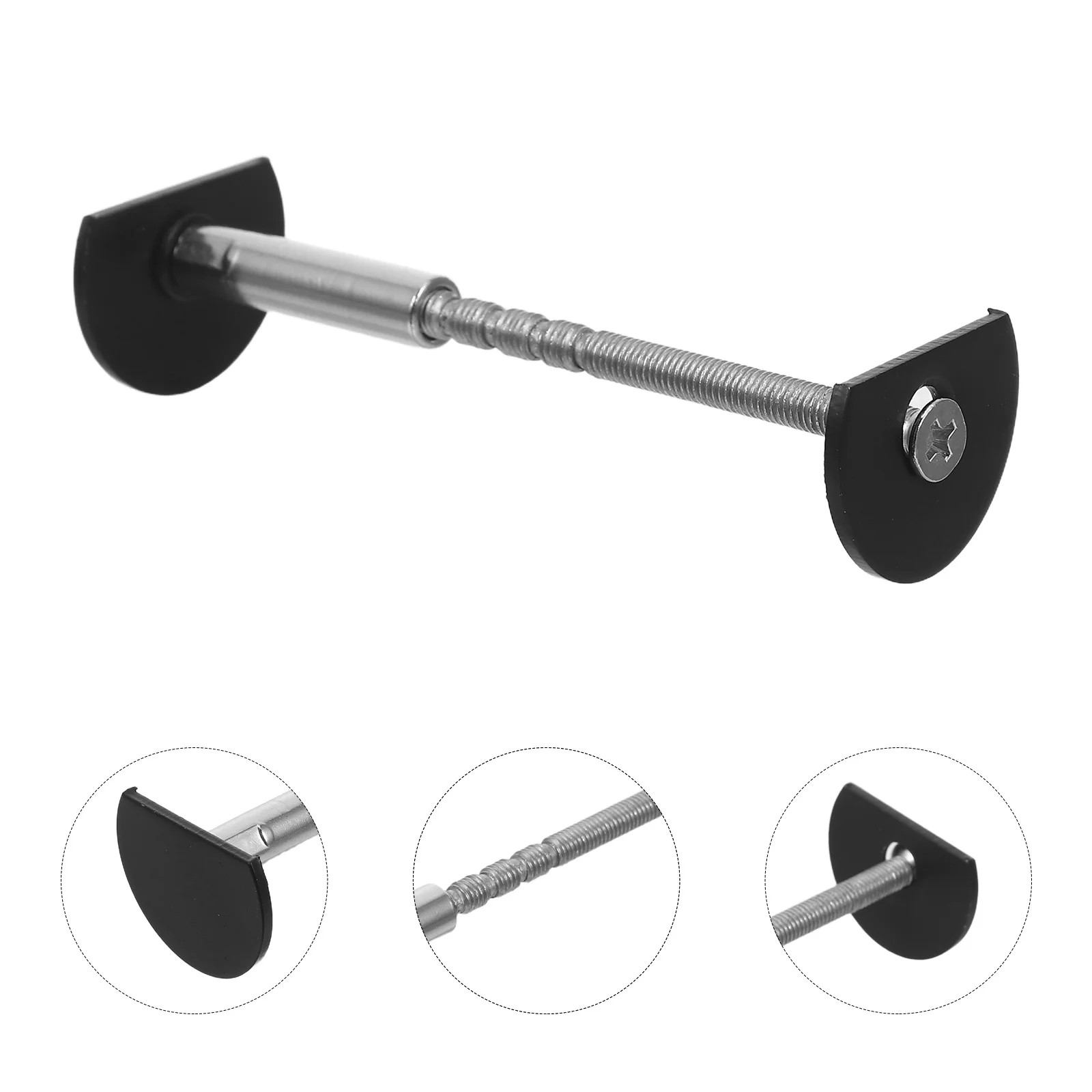 

1 Set Stainless Steel Door Hole Cover Plates 1.2 Inch Deadbolt Removal Cover Plate For Front Entry Closet Doors Peephole Lock