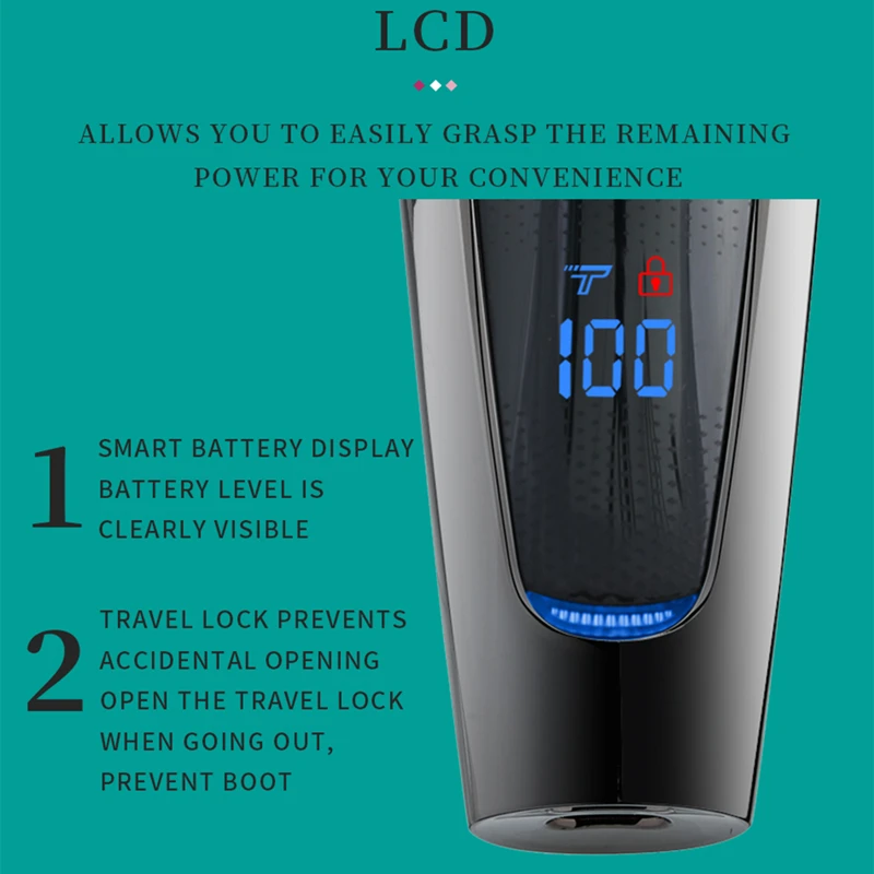 เครื่องโกนหนวด vgr 070ที่ตัดขนสำหรับมืออาชีพอุปกรณ์ดูแลส่วนบุคคลใช้ต่อร้านตัดผมร้านตัดผมแบบมีชาร์จไฟได้ V070 vgr