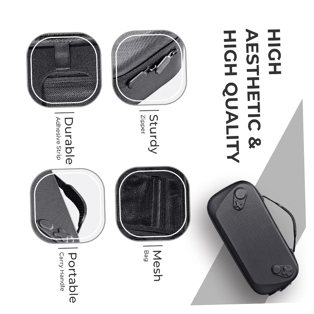 

Carrying Case for ROG Xbox Ally/ROG Xbox AllyX,Travel Storage Bag Portable Organizer EVA Protective Cover Game Console Accessory