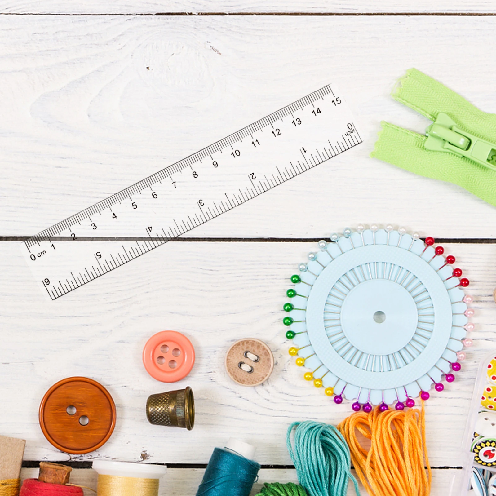 

10pcs Transparent Rulers Clear Plastic 15cm Measurement Tools Dual Units School Office Supplies Flexible Scale Drawing