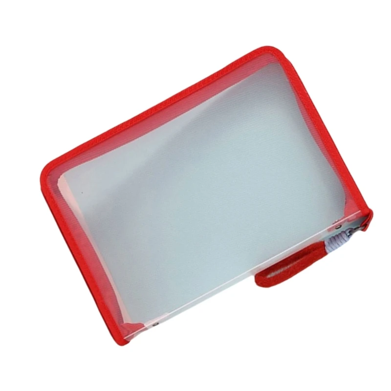 A 4 Pastas arquivo Clear Document Plástico Saco documentos documentos documentos