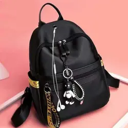 New Shell Double Shoulder Fashion Versatile Color Dual-purpose Women's Anti-theft Outdoor Travel Belt Pendant Backpack