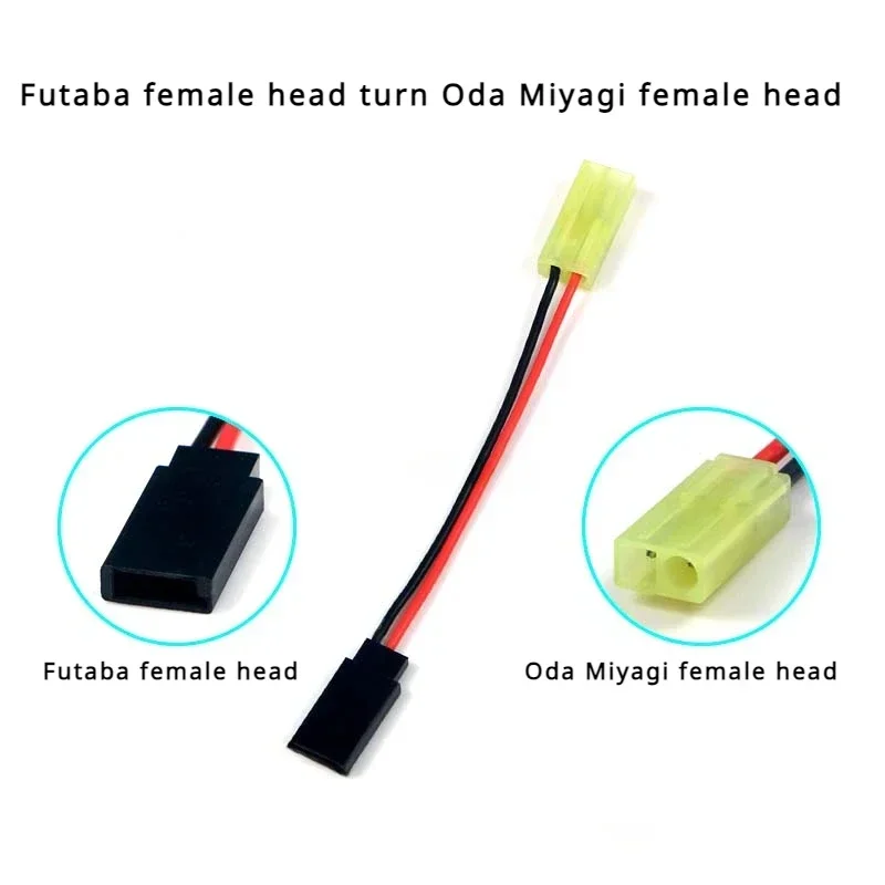 1/5/10pcs/lot JR Male turn Oda Palace Male/Futaba female turn Oda Miyagi female head wire length 10CM 22AWG silicone wire