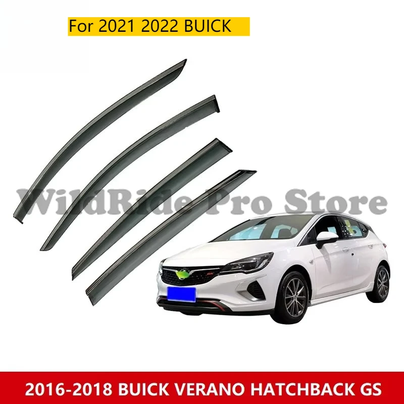 

Дефлекторы вентиляционного козырька. Дождевики, совместимые с дефлекторы боковых окон BUICK VERANO GS 2021 2022.