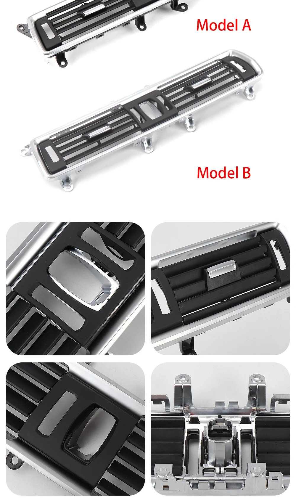Verbesserte Frischluft klimaanlage AC Entlüftung gitter Abdeck platte für BMW 5er Gran Turismo GT F07 2010 2017 2011-2015 – Detail 4