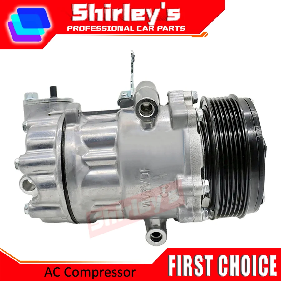 SD6V12 6V12 A/C AC Compressor For VW Polo UP For Skoda Citigo 1S0820803C 6RD820803 Sanden 1916 6RD820803 1S0820803A 1152808159