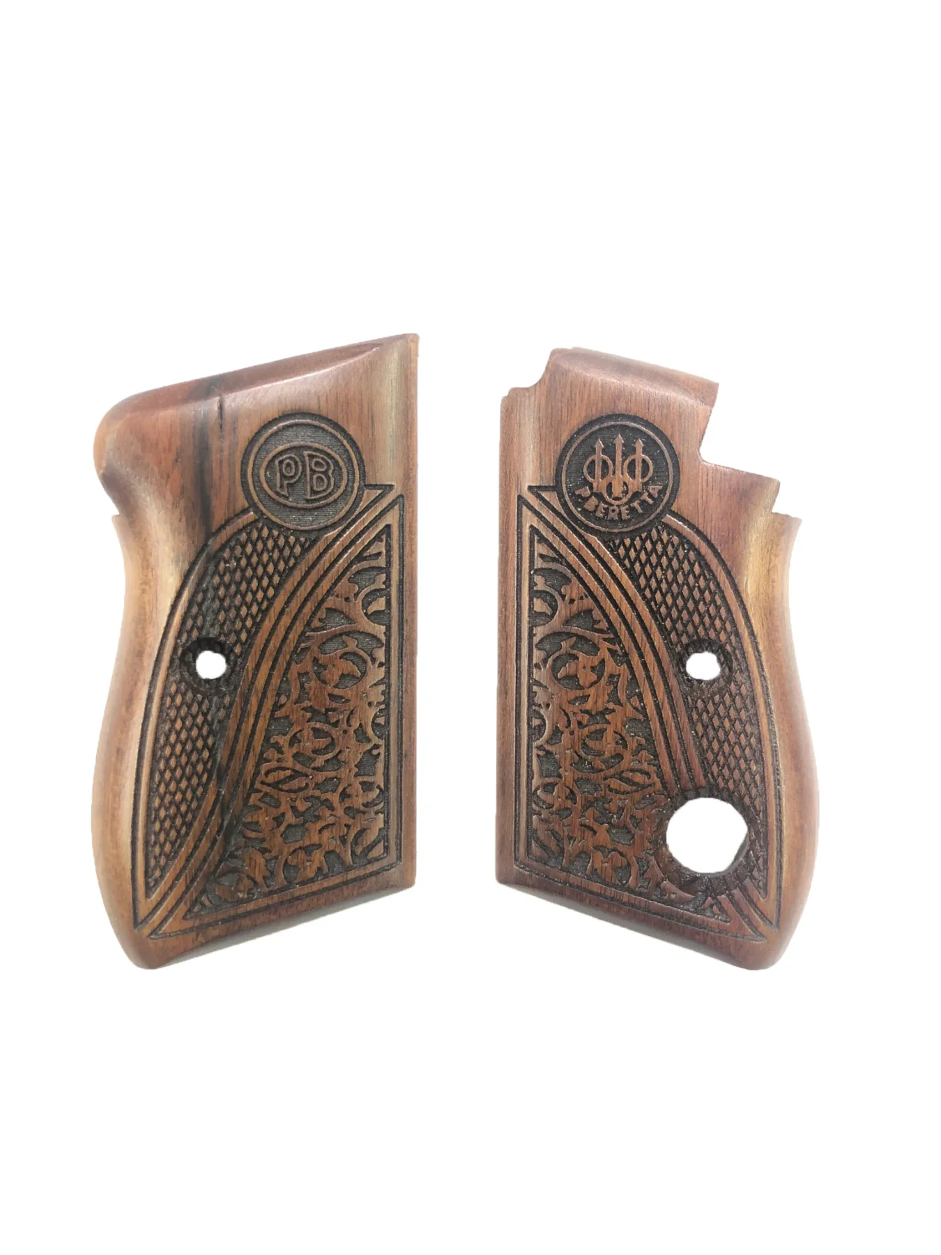 Single-Button Beretta Mod 70 Compatible Special Series Laser Cutting Wood Mod2