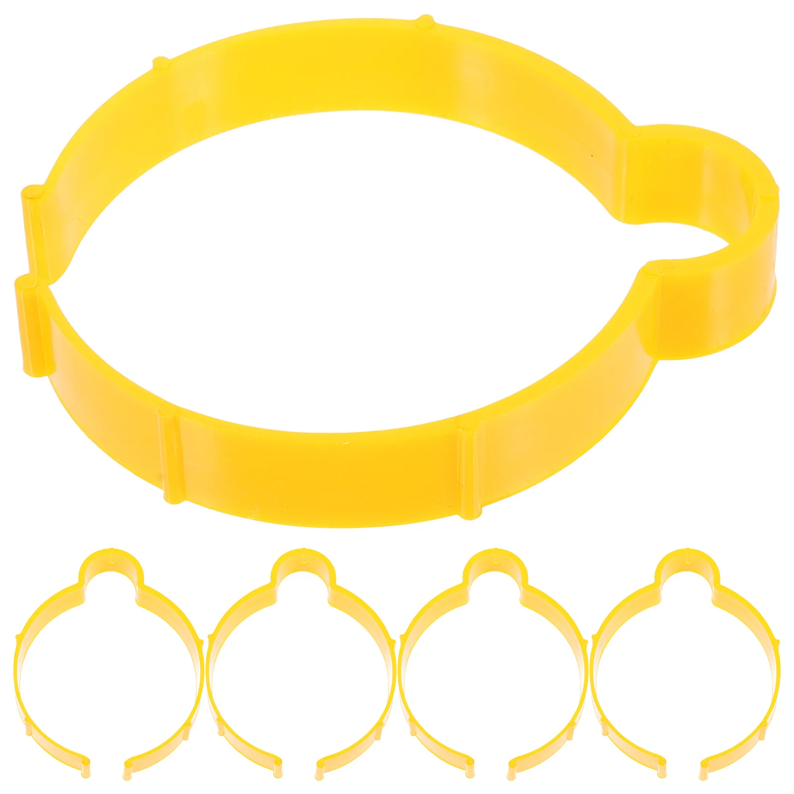 

5Pcs Vinyl Film Roll Holders Plastic Car Wrap Clamps Durable Quick Release Vinyl Film Clips Fill Roll Fixing Holders