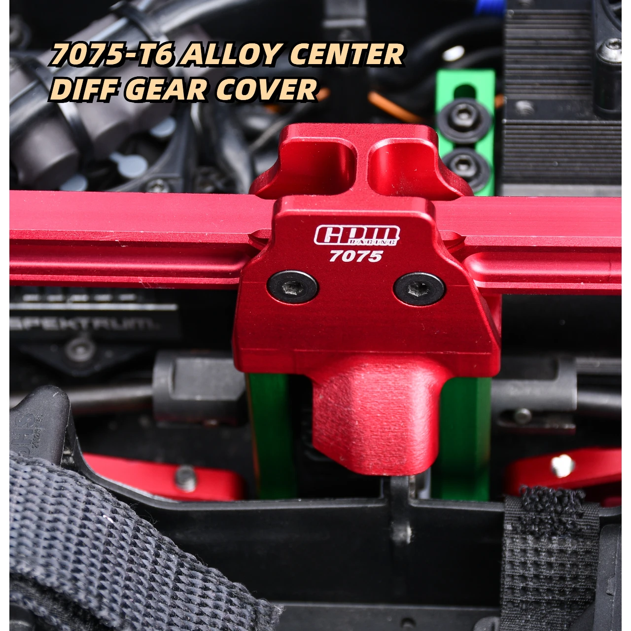 

Alloy Center Diff Gear Cover For ARRMA 1/8 Kraton 6S EXB V6, Nonoriou V6