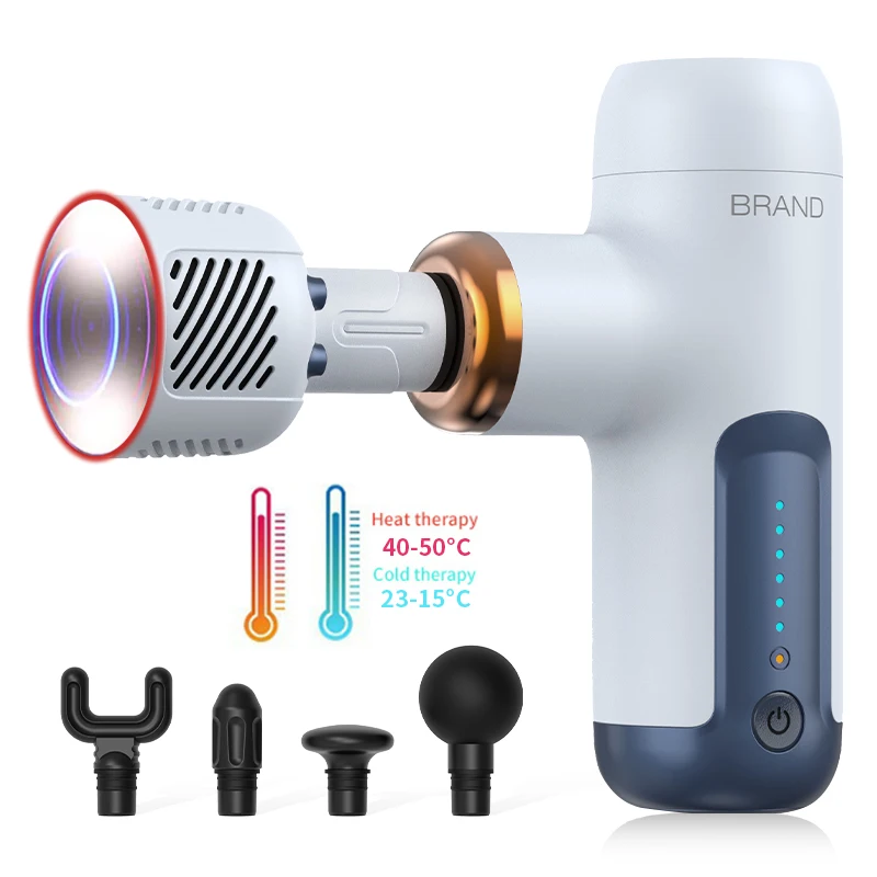 

Hot and cold mini massage gun, muscle deep tissue vibration massage gun