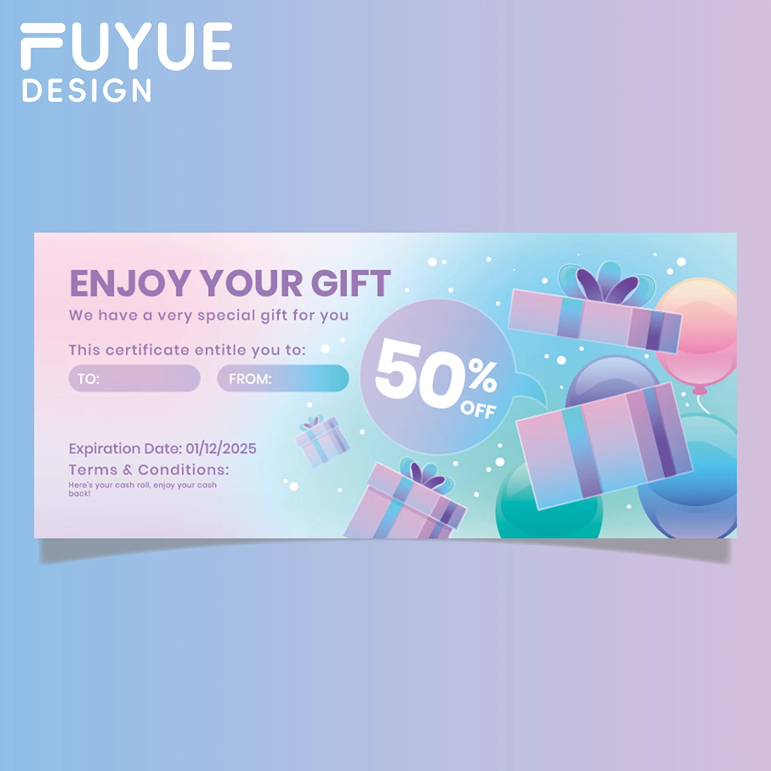 FUYUE 100pcs Double-Sided Card Printing Design Production Printing High-End Business Card Customized Color Thank You Card