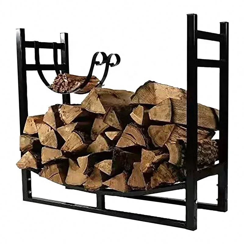 

Durable Fireplace Poker Brush Shovel Tongs Log Holders Carries Firewood Storage Racks for Indoor Outdoor