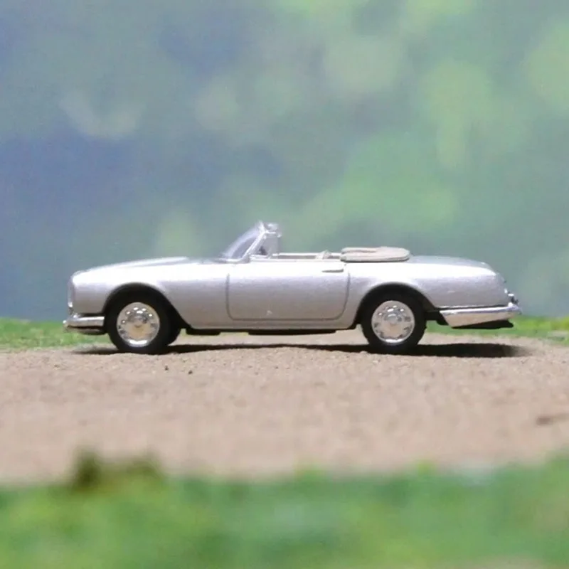 Norev 1:87 مقياس Facel Vega 1963 نموذج سيارة عتيقة مناسبة لنموذج القطار طاولة الرمل المشهد عرض الدعامة مجموعة لعبة