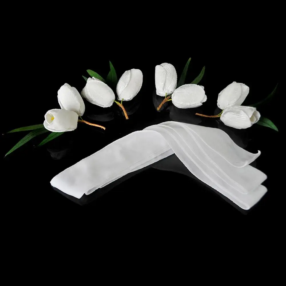 

Elegnat Retro Hair Ribbon Flower Braided Hair Bands Tulip Brid Wedding Headband Korean Headwear Women Hair Bands Velvet