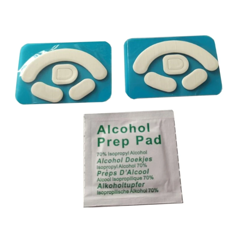 2 Set/Pak Stiker Luncur Mouse Alas Mouse untuk DeathAdder V3Pro Dropship