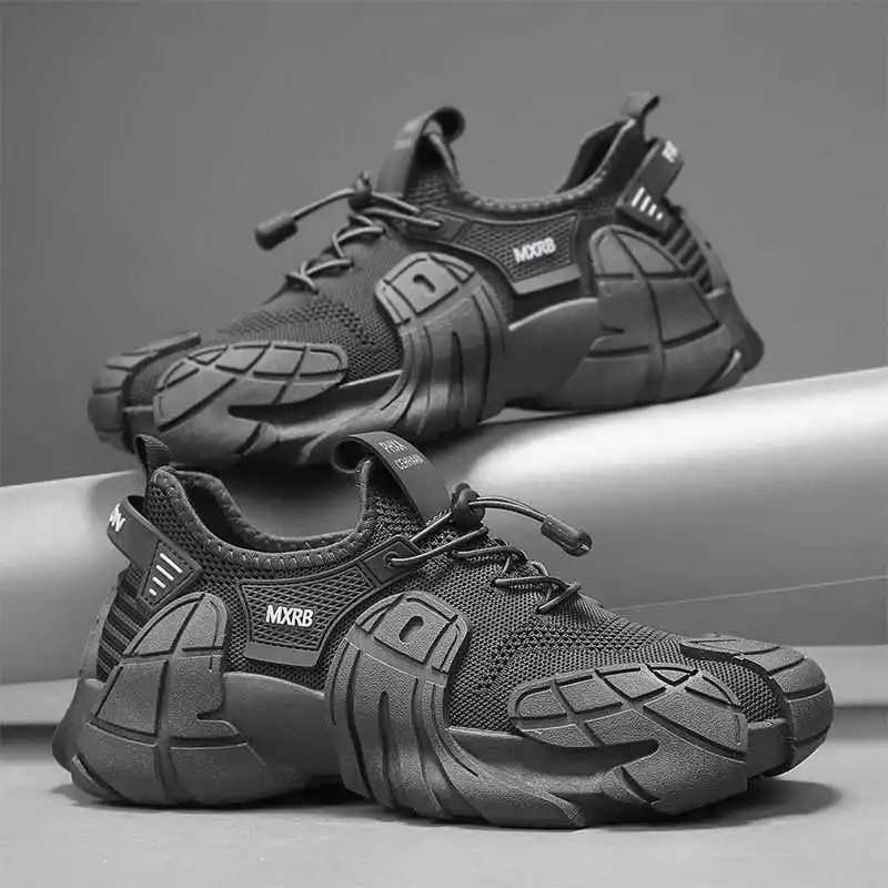 

Appearance Increases Non-slip Sole Men's Luxury Brand Sneakers Woven Shose For Mans Stylish Shoes For Men Sports