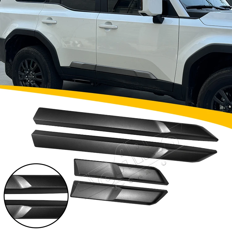 

Haosheng Car Side Body Door Trim Moulding Strips Injection Molding Side Door Trim Strip For Toyota Land Cruiser Prado J250 2024