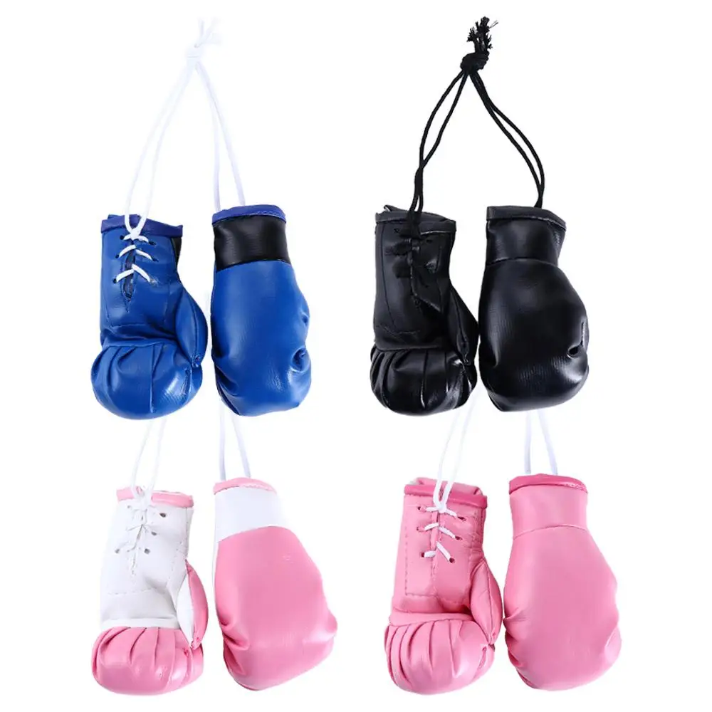 Car Ornaments Bag Pendant Bag Charm Boxing Gloves Hanging Miniature Punching Gloves Boxing Gloves Pendant Mini Boxing Gloves