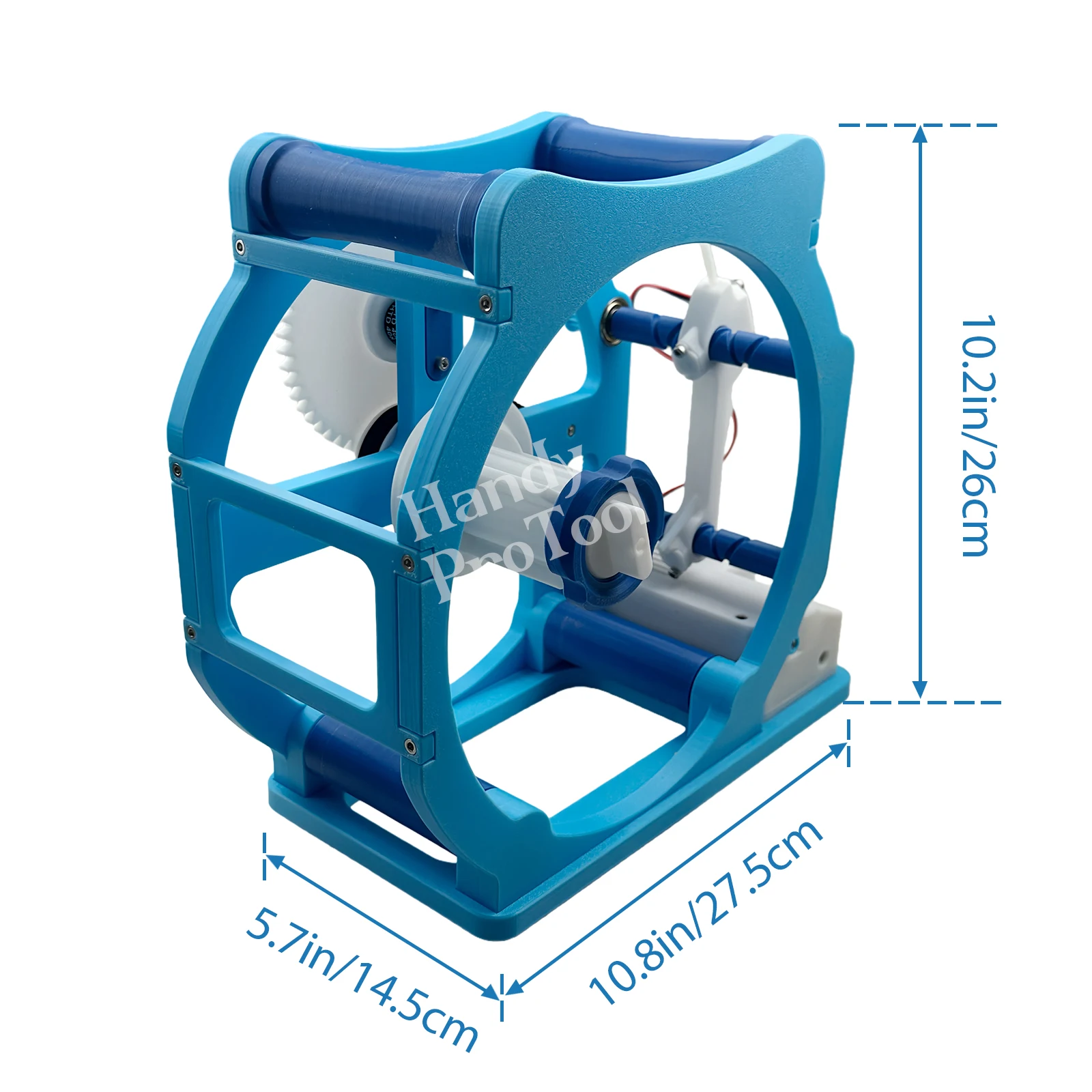 3D Industrial Filament Respooler,Electric Spool Rewinder with Smart Start and Stop, Wrap Neatly Without Tangling