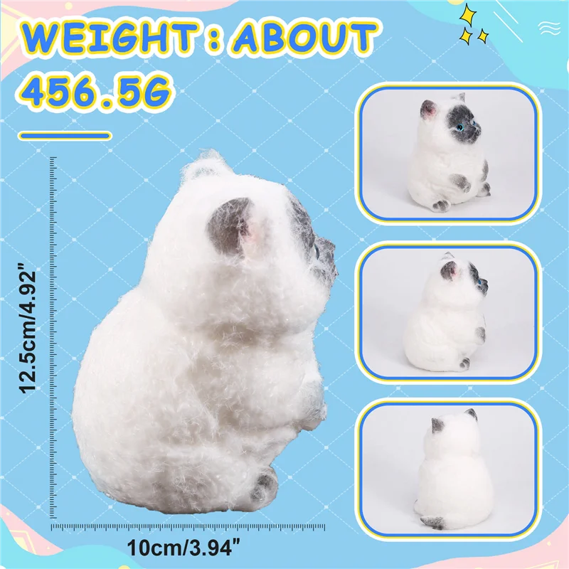 

A07I Средний мягкий кот для снятия стресса, мягкий забавный кот, мягкий мягкий кот, мягкие подарки для снятия стресса