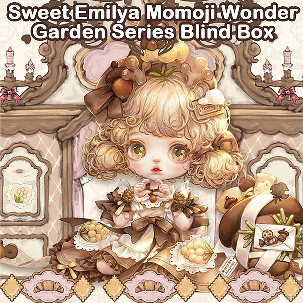 

Таинственная коробка Emma Secret Forest: Вечерние цветы вишни, подарок на день рождения, креативное украшение для рабочего стола, коллекционная кукла, загадочная коробка