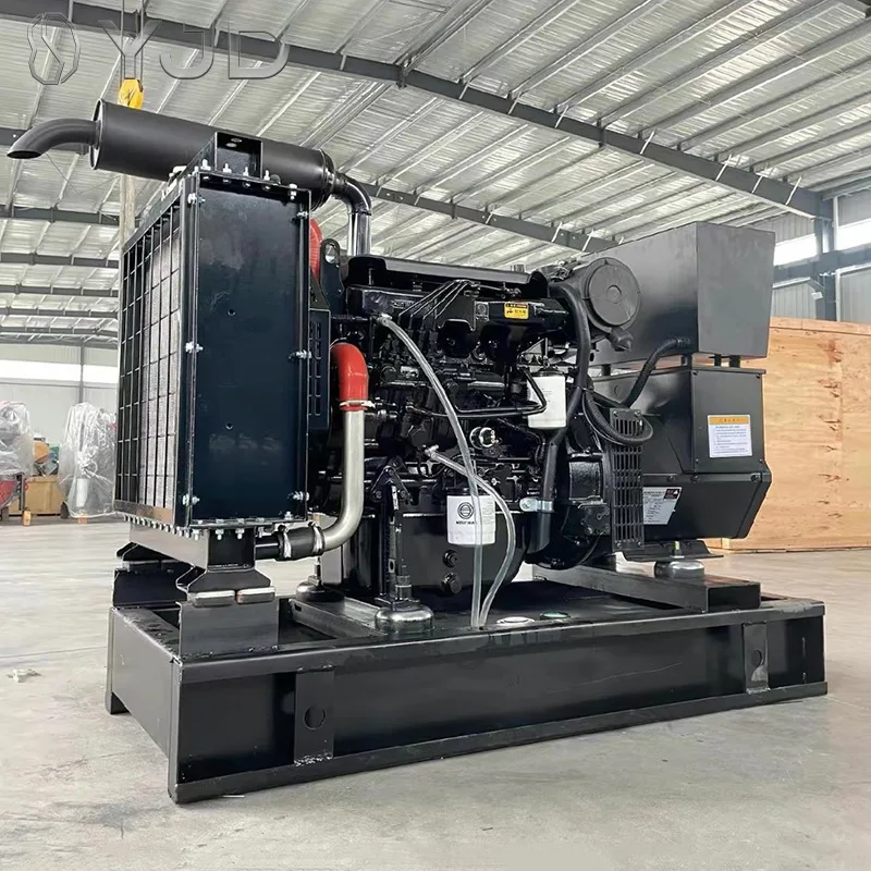 CE ROHS UKCA Weihai Auto Start 20kW25kW30kW Diesel Generators SoundProof  Canopy Water Cooled Super Silent with Battery Charger