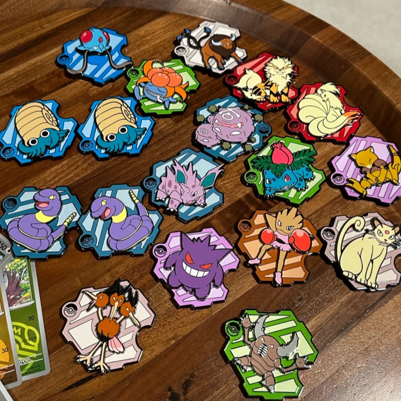 Original Pokemon 151 Fridge Magnet Suit Simplified Chinese Card Mystery Box Toy Collected Collectible Card Gift Confirm Style view 2