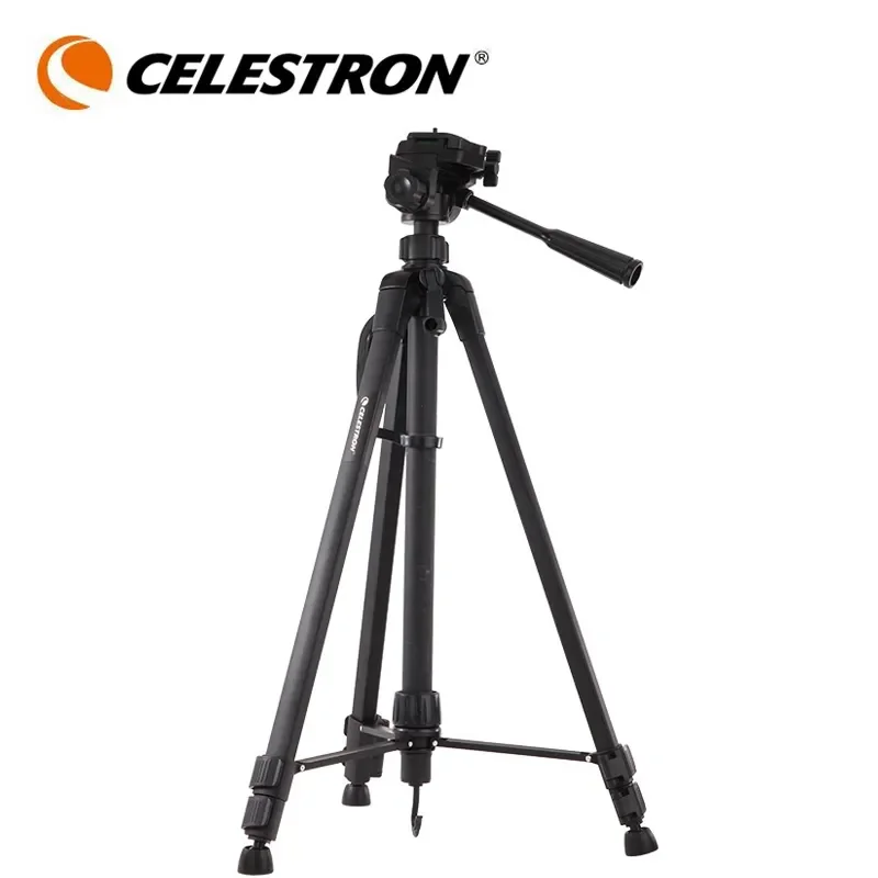 Celestron Aluminum Alloy Tripod with Backpack Bird Watching Goggles/Binoculars/Camera Tripod Stand Stable and Retractable 93606