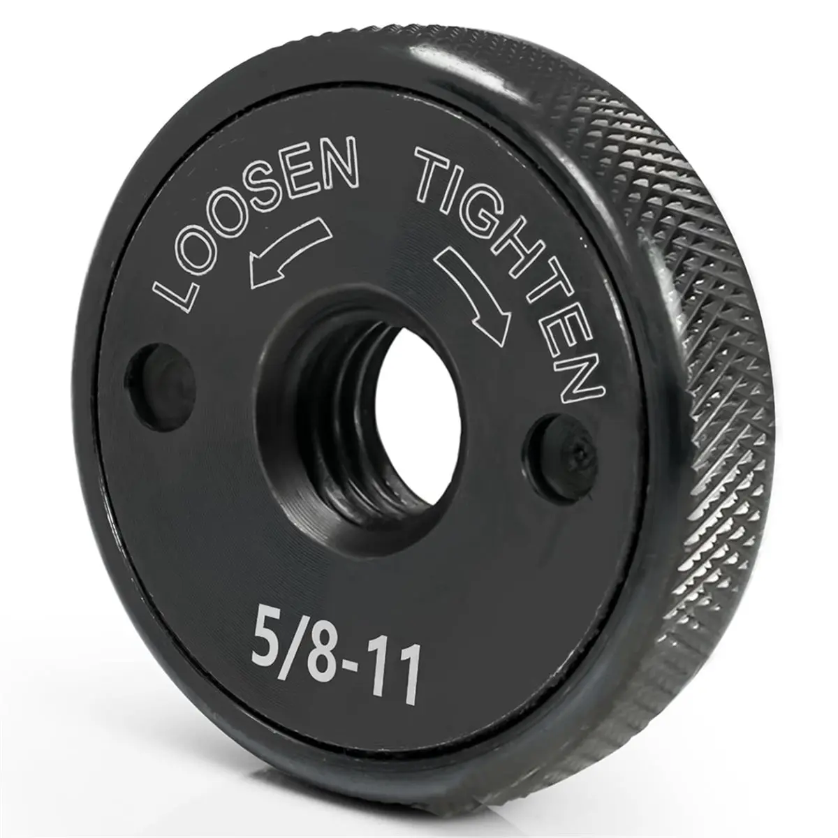 

НОВИНКА, 3 шт., быстроразъемная гайка для шлифовальной машины, 5/8-11, самоконтрящиеся фланцевые гайки, металлическая стопорная шлифовальная машина, гайка с накаткой