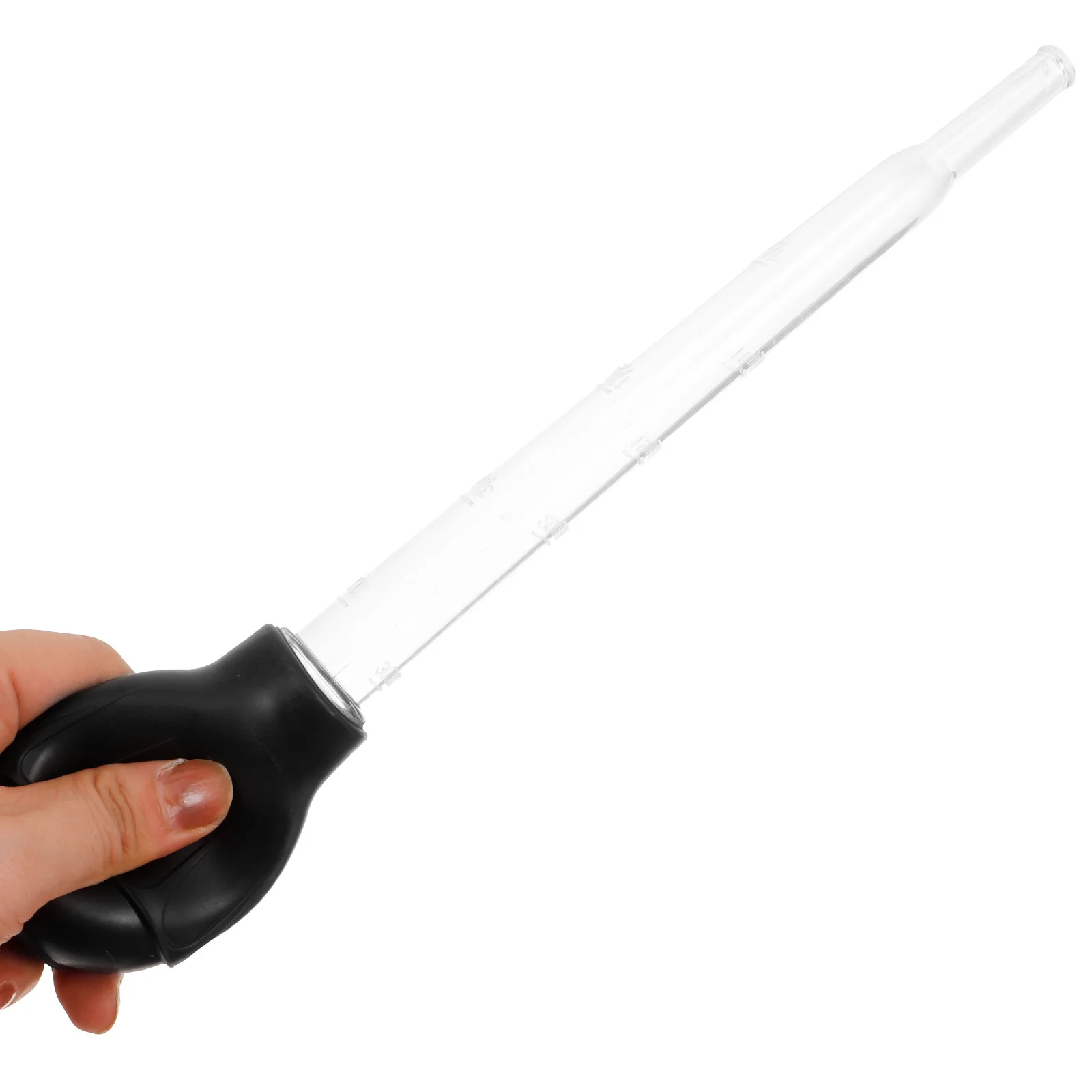 

2Pcs Plant Saucer Water Absorber Simple Use Gardening Water Remover Long Tube Plastic Suck Tube Tool Planter Supply