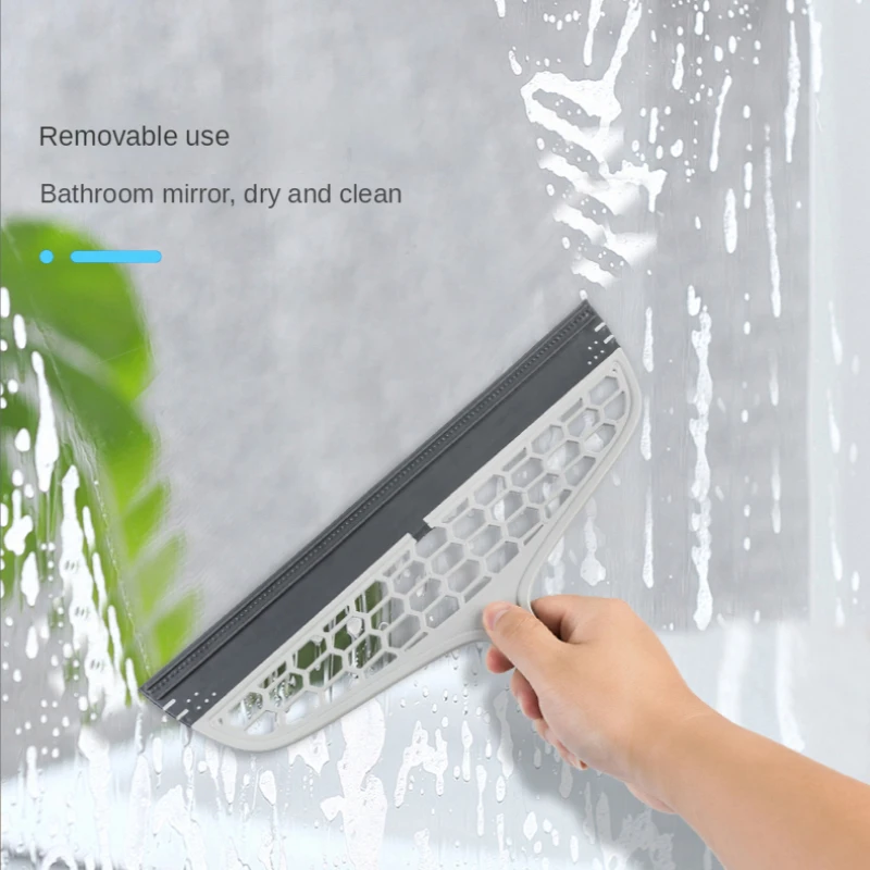 Bathroom Floor Wiper Household Cleaning Tools Magic Silicone Broom37.4inch Window Floor Cleaning Squeegee Pet Hair Dust Brooms