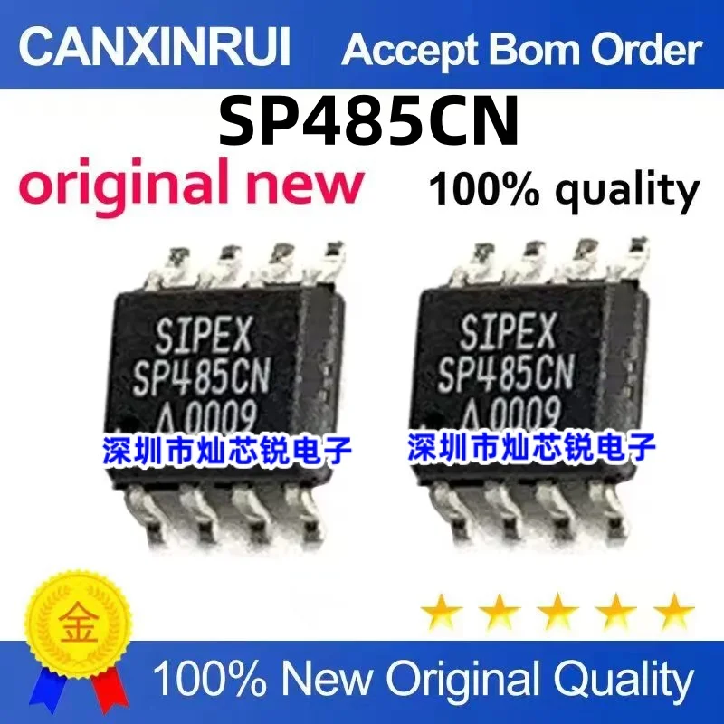 （10 pieces）SP485CN SP485 SOP-8 Low-Power Half-Duplex Transceiver Chip