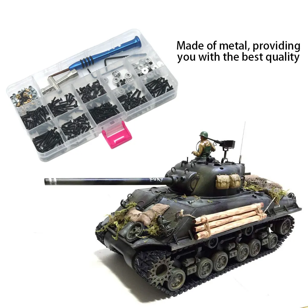 Rcgofollow Schroeven Kit Box Rc Auto Deel Stofdicht Rc Schroeven Kit Box Voor 1 16 Wpl C14 Off-Road Rc Upgrade Deel Rc Auto