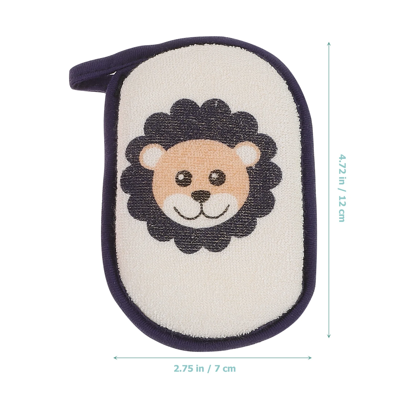 

3 pcs Cartoon Baby Bath Sponge Infant Shower Scrubber For Newborn Kids Soft Body Cleanser Deep Skin Safe