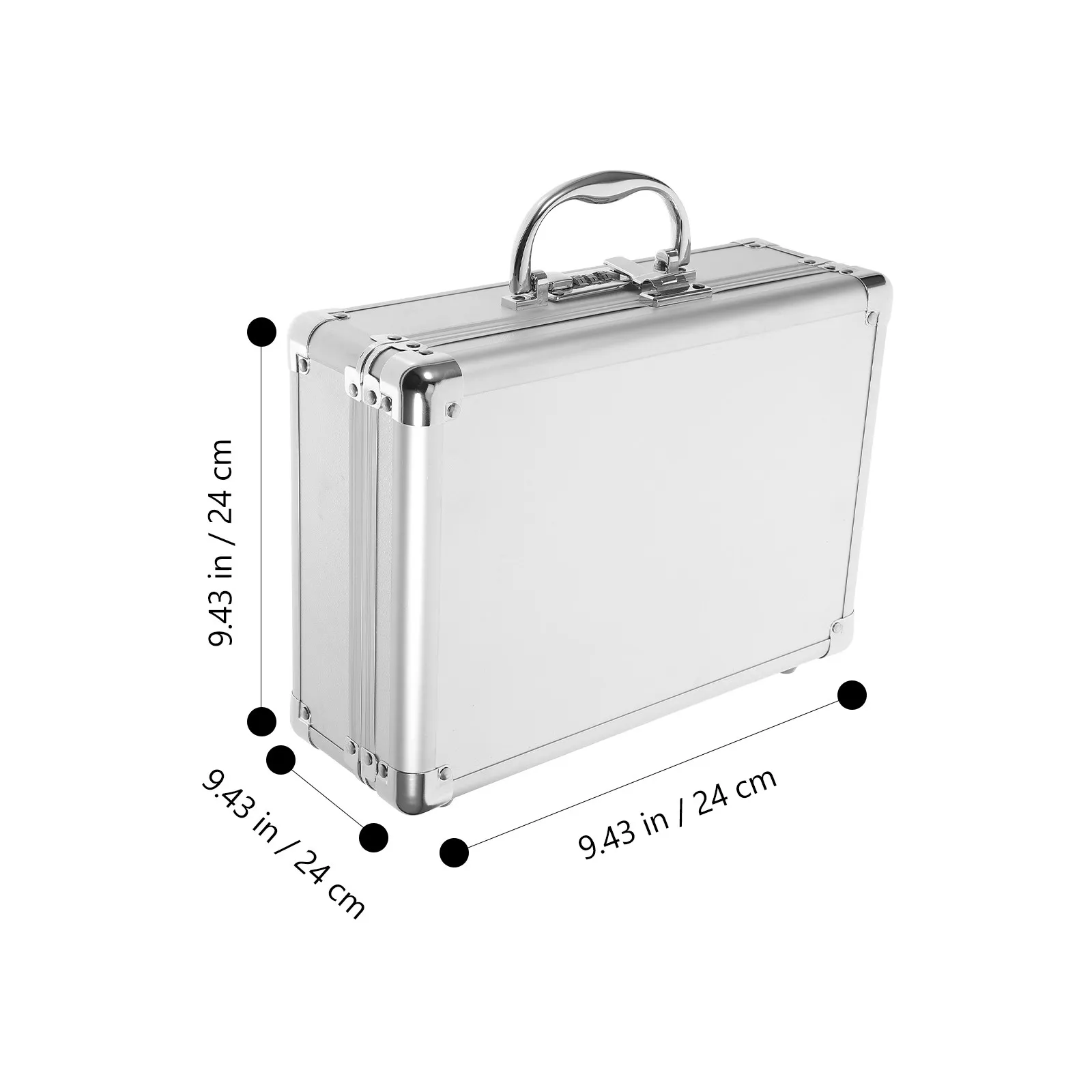 Portable Tool Case with Custom Foam Insert Locking Hard Shell Organizer for Electricians and Mechanics
